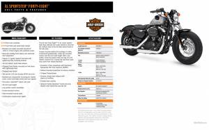 мотоциклы, XL 1200 X Sportster Forty-Eight 2011, XL 1200 X Sportster Forty-Eight, moto, motorcycle, Harley-Davidson, Sportster, мото