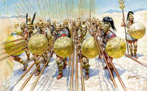 царем, государств, фаланга, Филиппом, царства, Александра Македонского, возникших на обломках огромного, отцом