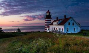     united states, john clay photography, west quoddy lighthouse
