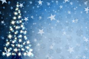 рождество, новый год, снежинки, графика, праздник, искры, ёлка