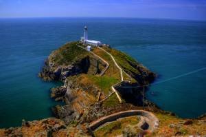     , Wales, GB, lighthouse, South Stack