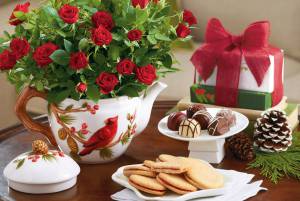 time, happy, holidays, roses, gift, flowers, dinner, coffee