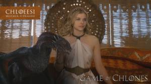     blond of dragon, Game of Thrones, Chloe Moretz